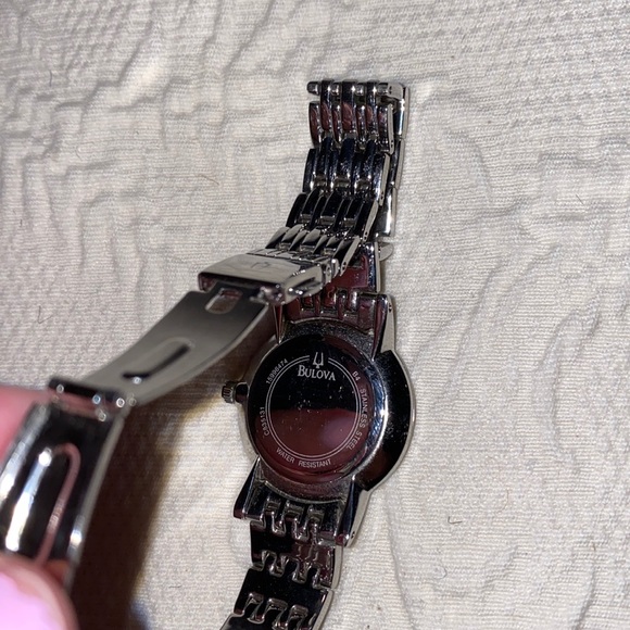 Bulova 12 Diamonds Women’s Stainless Steel Watch